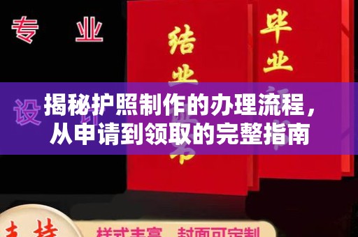 苍溪揭秘护照制作的办理流程，从申请到领取的完整指南