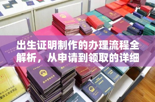 苍溪出生证明制作的办理流程全解析，从申请到领取的详细指南