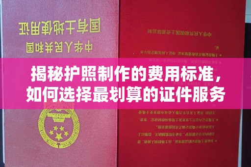 苍溪揭秘护照制作的费用标准，如何选择最划算的证件服务？