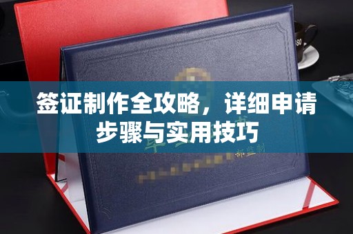 苍溪签证制作全攻略，详细申请步骤与实用技巧